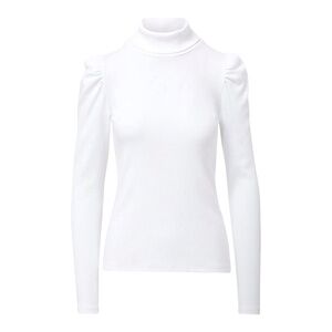 $198 New VERONICA BEARD Cedar Turtleneck Sz S White